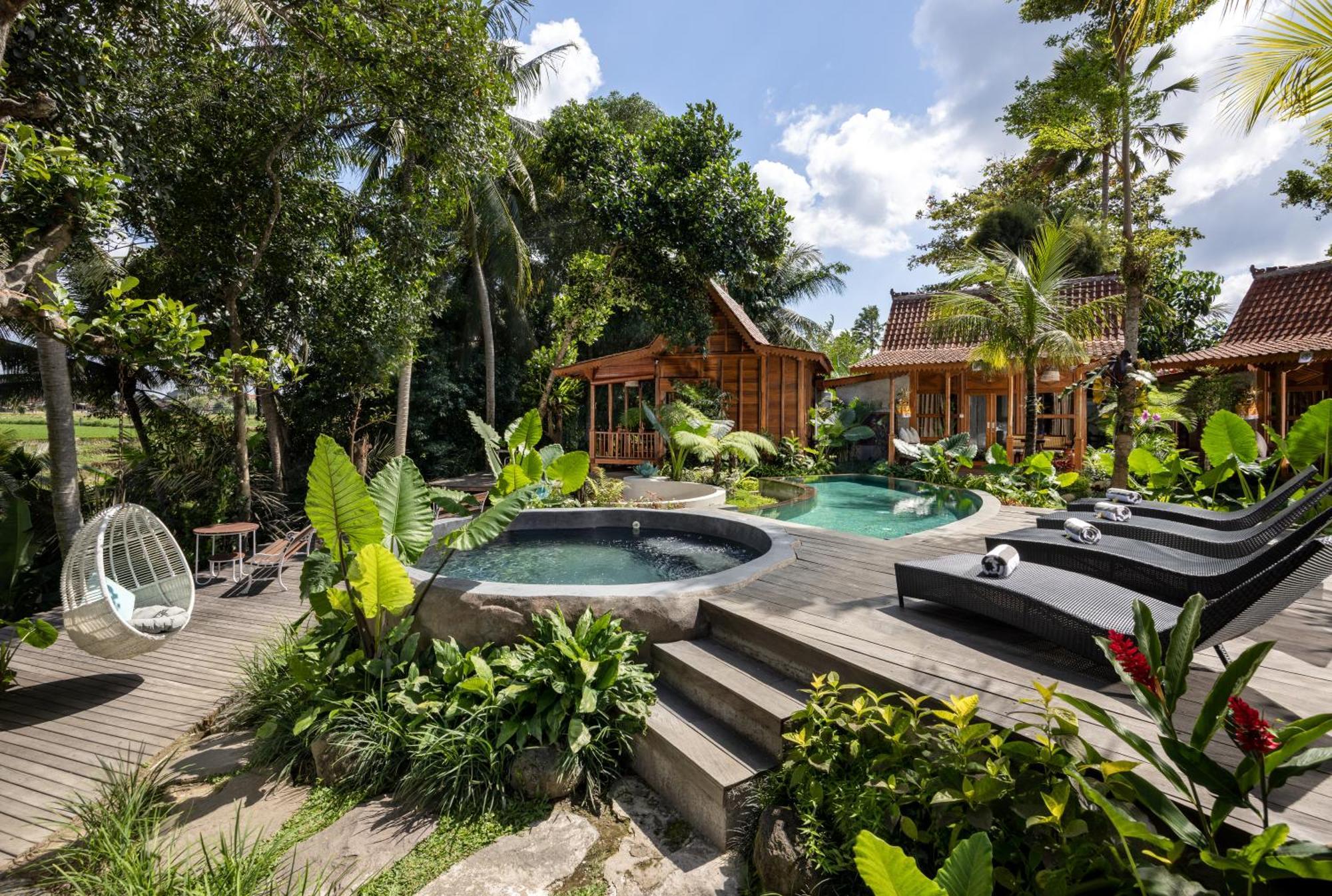 Berlima Wooden Lodge By Pramana Villas Ubud Eksteriør billede